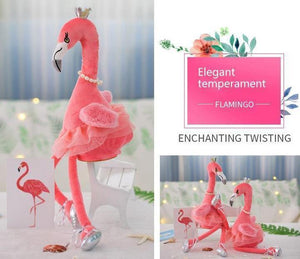 Elegant singing flamingo Plush Toy